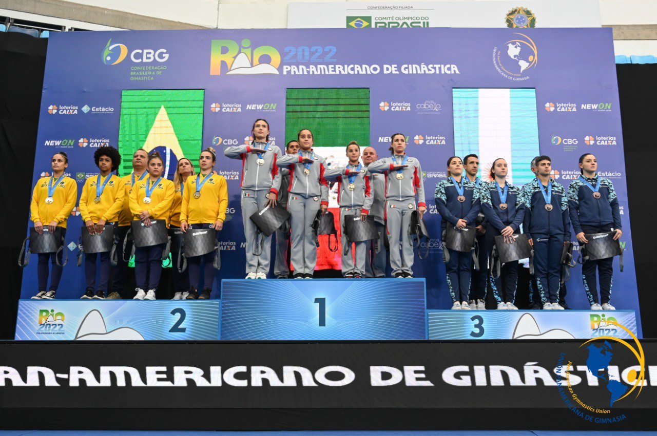 Gana México tres medallas en Panamericano de Gimnasia de Trampolín