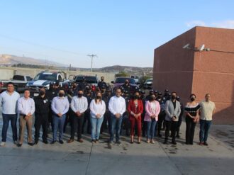 Entregan uniformes a policías de Sombrerete