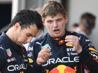 Llega Checo Pérez en segundo lugar en Azerbaiyán