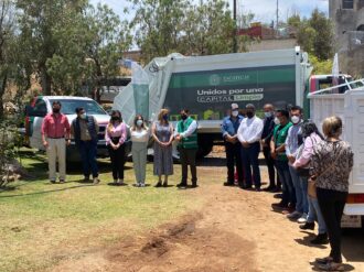 Destinan camión recolector de basura a Colinas del Padre
