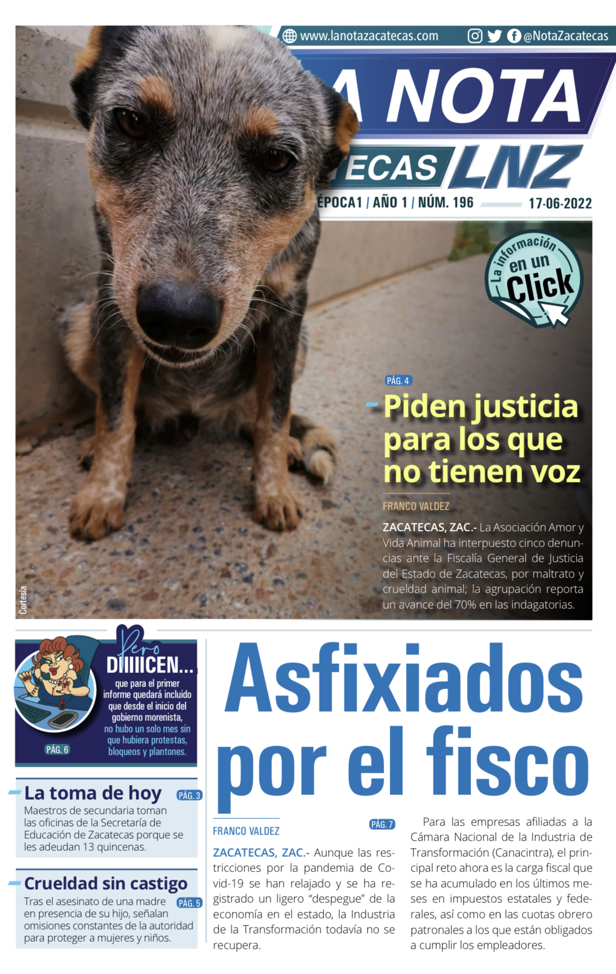 La Nota Zacatecas 17/06/22