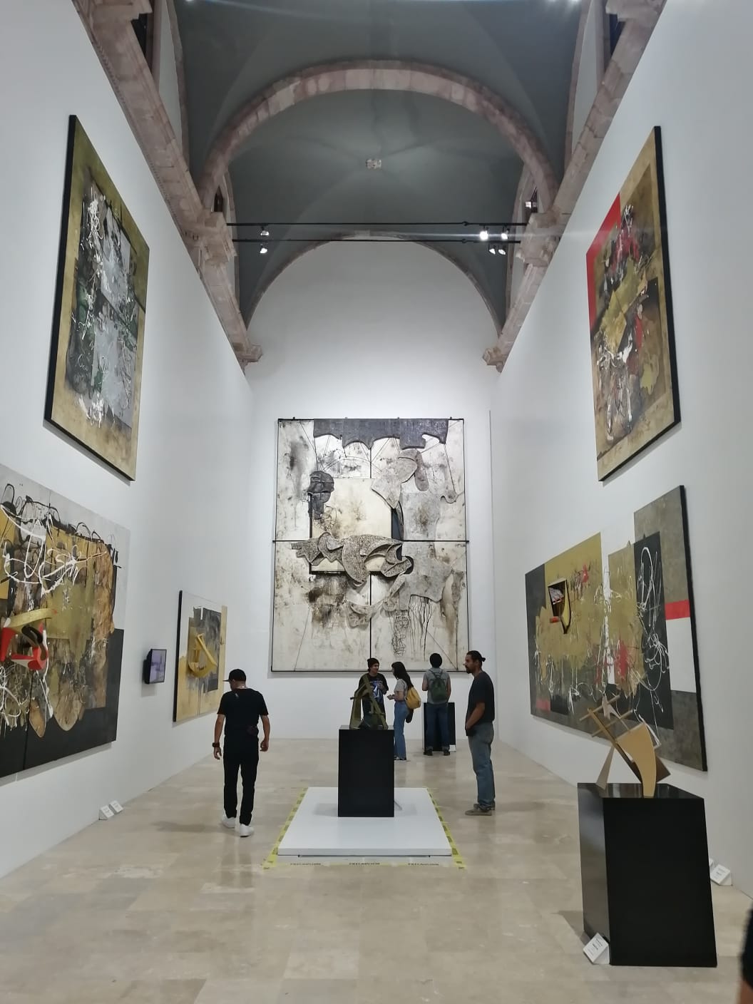 Inauguran Legado, la última obra y colección de Manuel Felguérez