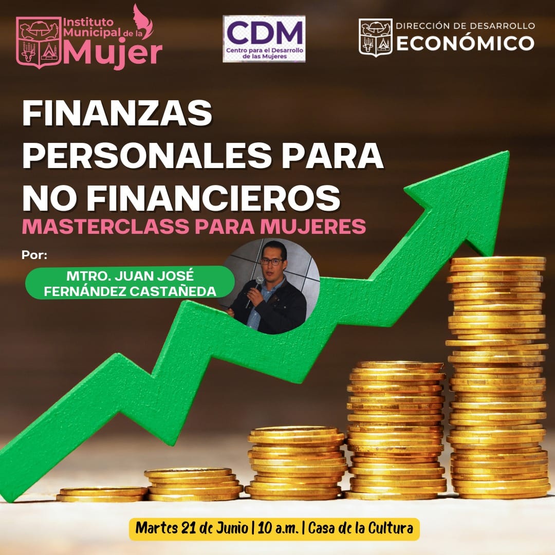 Invitan a mujeres a clase magistral sobre finanzas