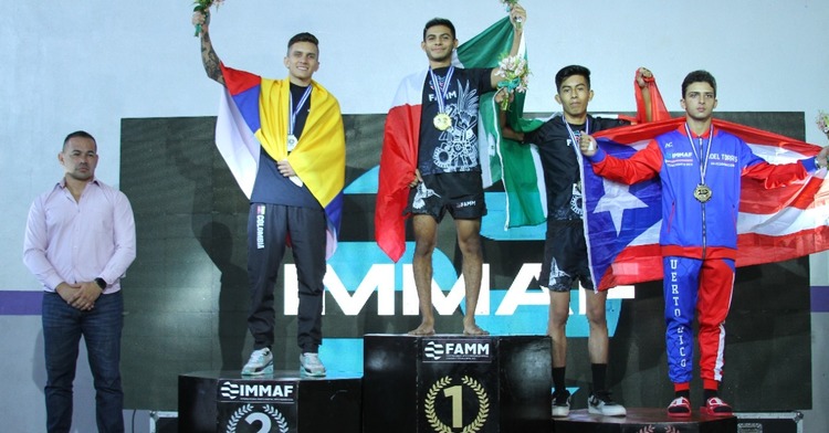 Logra México histórico campeonato en Panamericano de Artes Marciales Mixtas