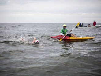 Zacatecana busca hacer historia al cruzar el Estrecho de Gibraltar 