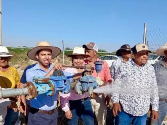 Llevan más agua al Tecomate, Pinos