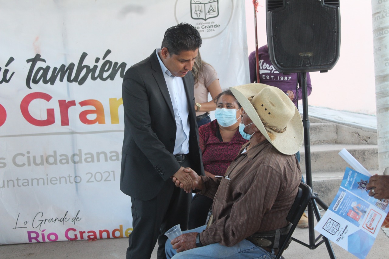 Escucha Gobierno de Río Grande problemáticas de Los Ramírez
