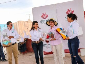 Entrega Gobierno de Zacatecas apoyos en comunidades de Mazapil