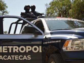 Metropol detiene a una persona por portación de armas de fuego, en Calera