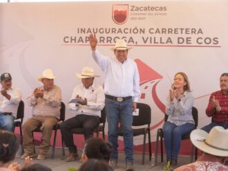 Gobernador David Monreal: se han construido más de 200 kilómetros