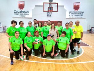 Se realiza encuentro deportivo entre Casas del Jubilado del Issstezac