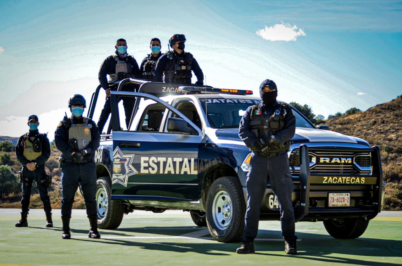 Policía Estatal detiene a un hombre por posesión de probable droga en Ojocaliente