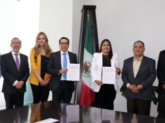 Sezami y Seduvot signan convenio de colaboración en beneficio de la comunidad zacatecana migrante