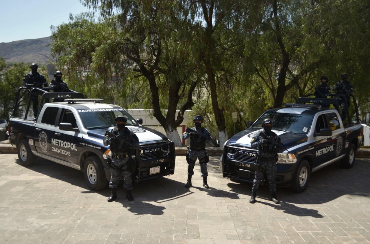 SSP aprehende en Zacatecas a una persona por portación de armas de fuego y posesión de sustancias ilícitas