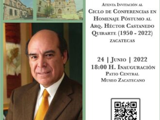 Se realizará Ciclo de Conferencias en Homenaje Póstumo a Héctor Castanedo Quirarte