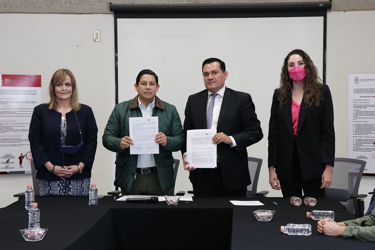 Cozcyt y Ayuntamiento firman convenio de colaboración