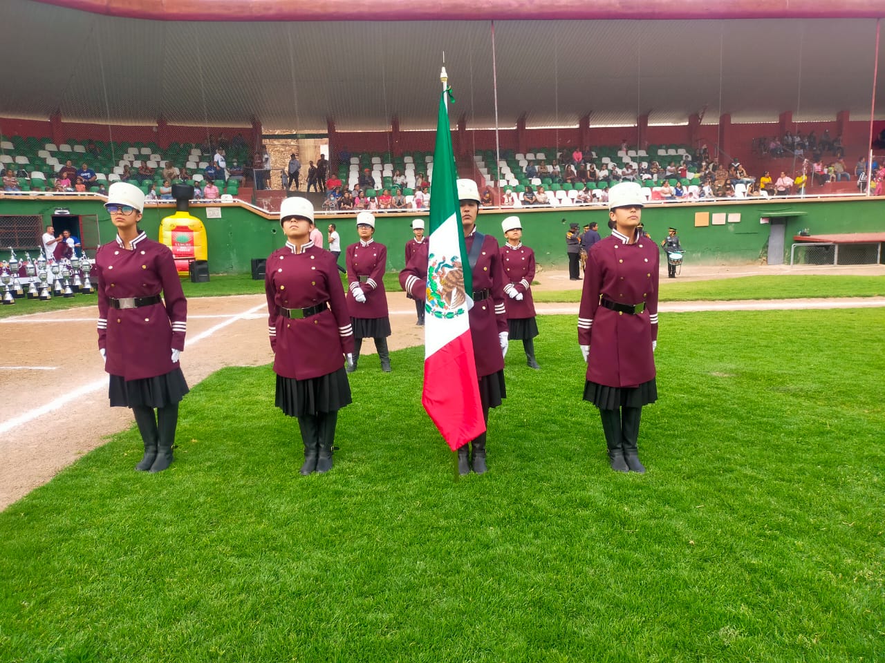 Secundaria de Zacatecas gana Tercer Lugar en Concurso Nacional de Bandas de Guerra y Escoltas