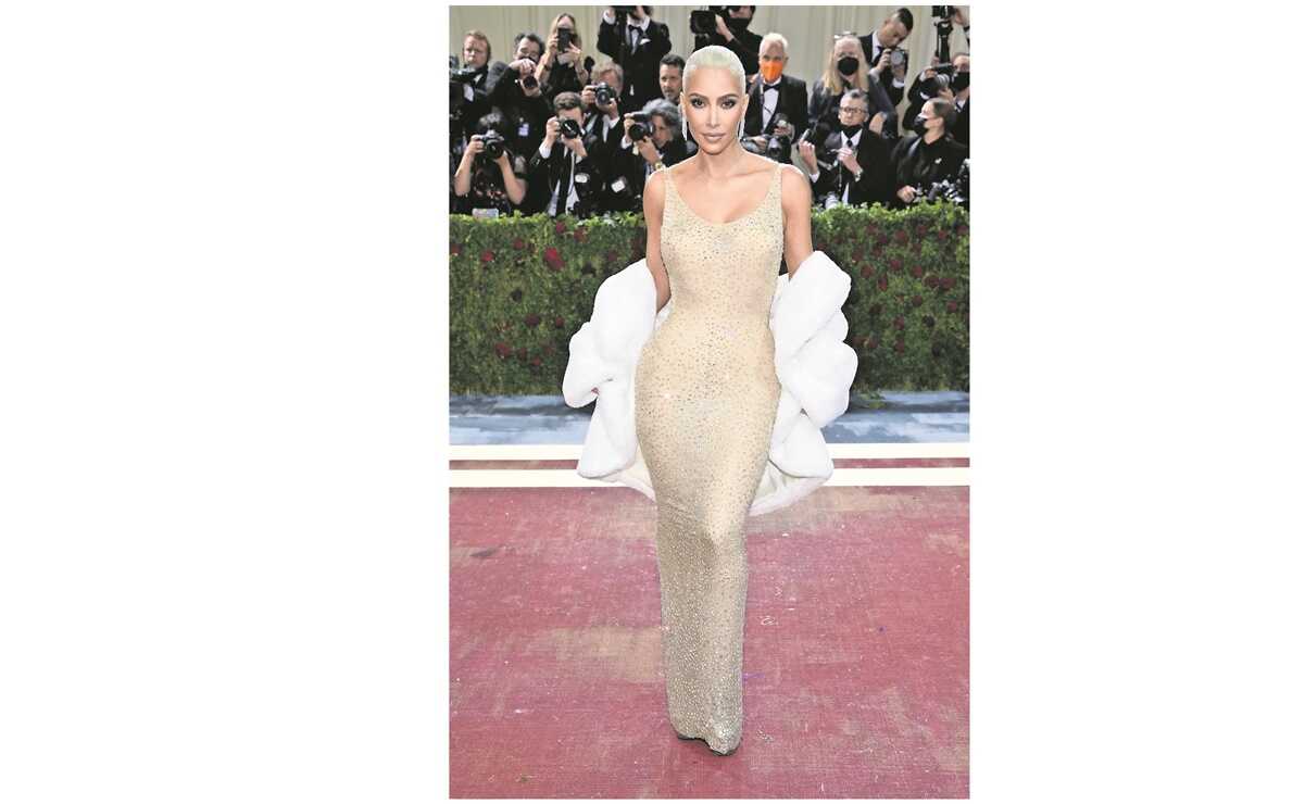 Muestran el daño al vestido de Marilyn Monroe luego de que Kim Kardashian lo usó