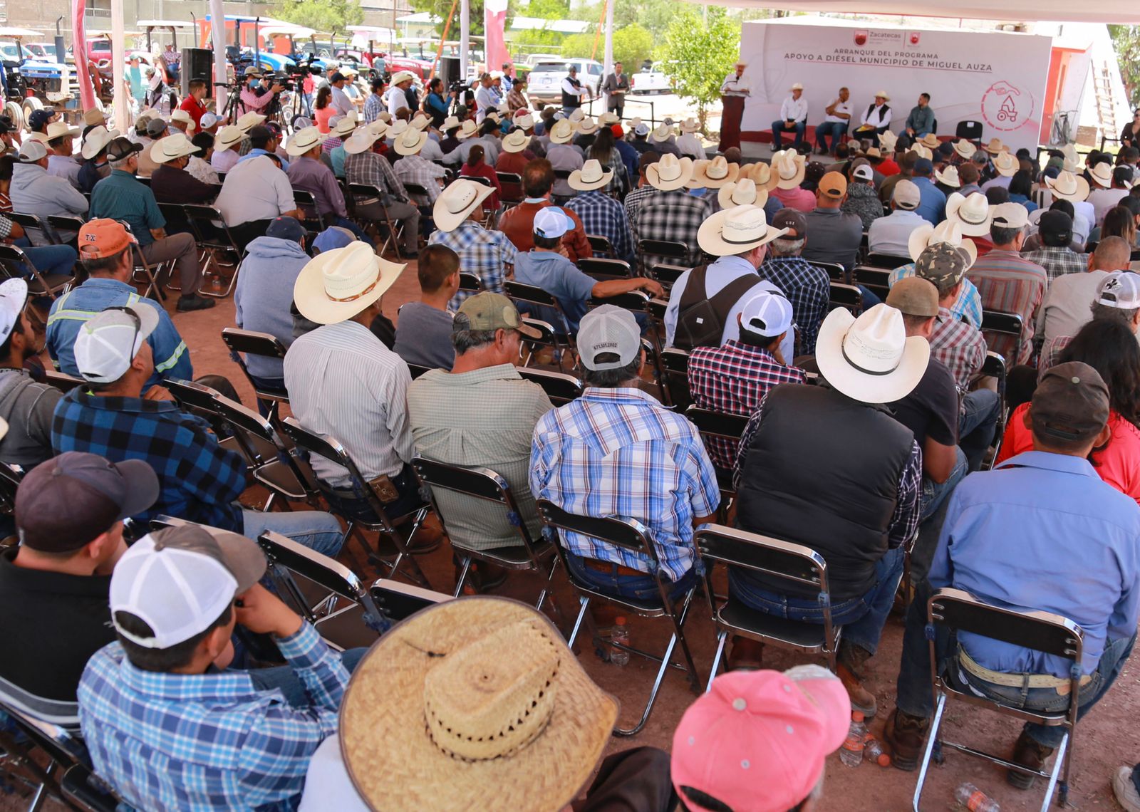 Miguel Auza y Juan Aldama se unen al programa para subsidiar el diésel agropecuario