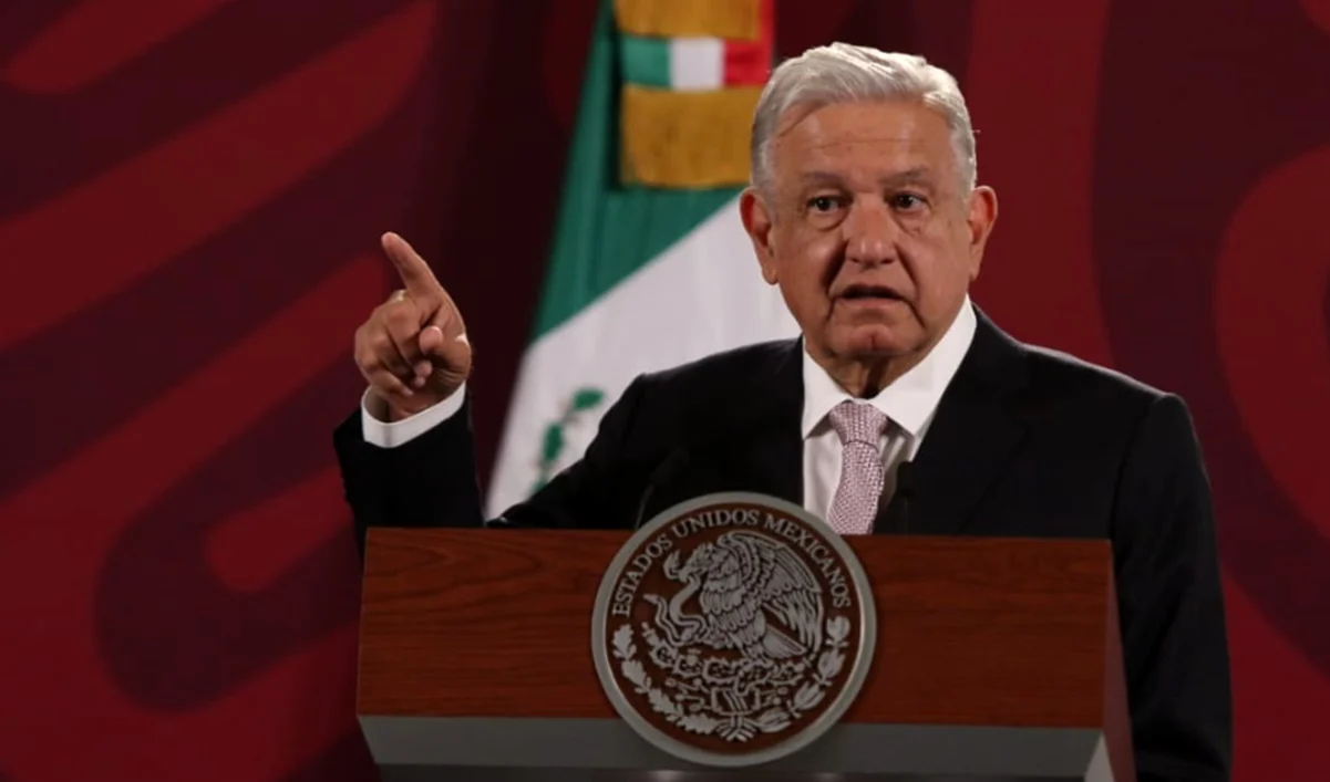 Acusa AMLO que existe una conspiración en la construcción de Tren Maya