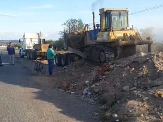 Realizan trabajos de limpieza y desazolve en Villa González Ortega