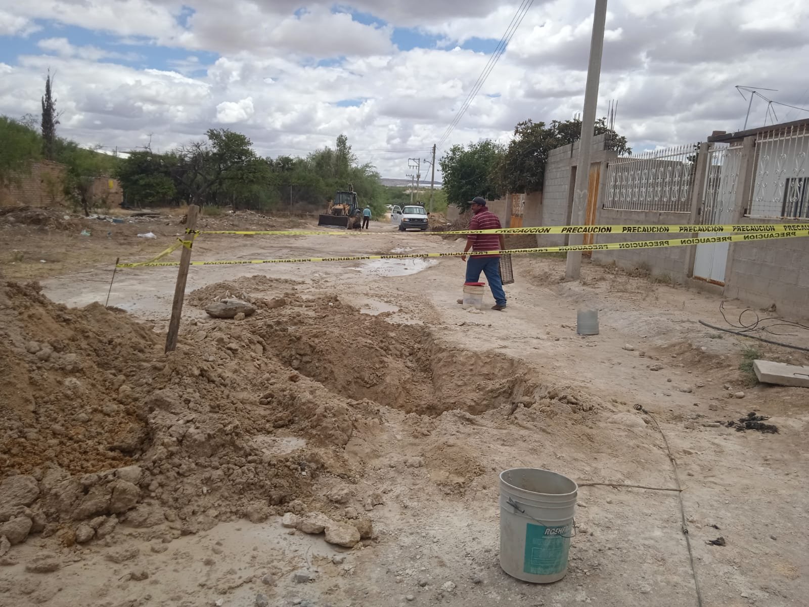 Dan mantenimiento a servicios públicos en Juan Aldama