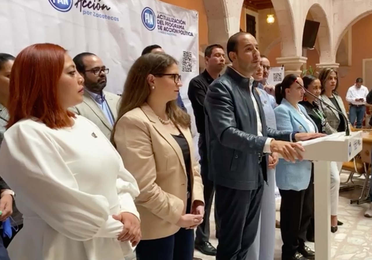 PAN busca consolidarse para futuras elecciones del estado de Zacatecas