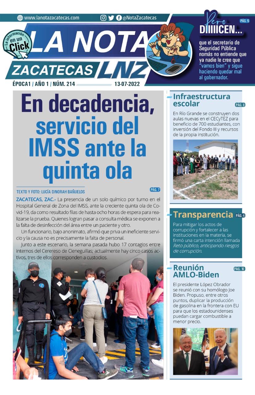 La Nota Zacatecas 13/07/22