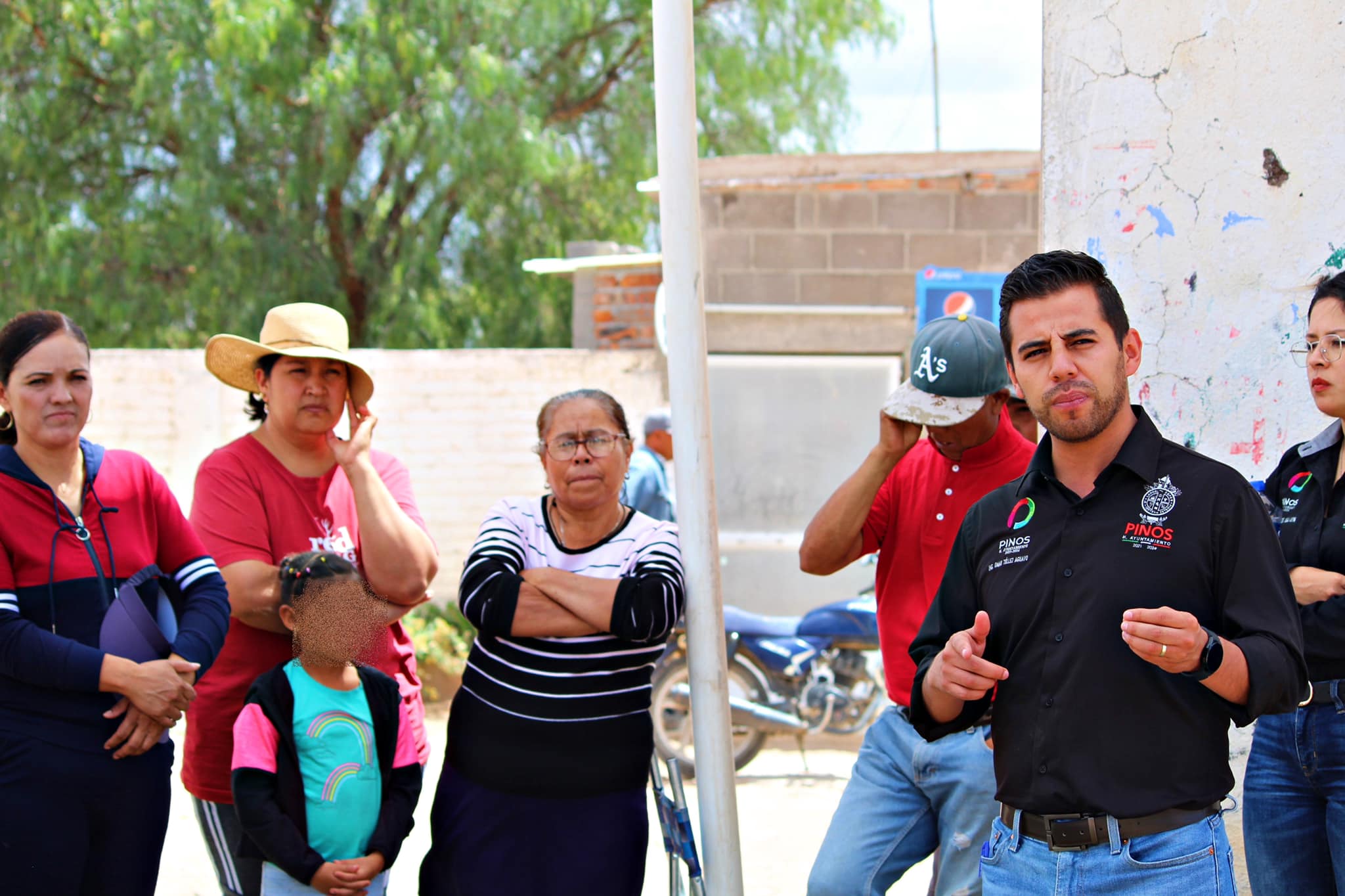Conforman comité de obra en Pinos