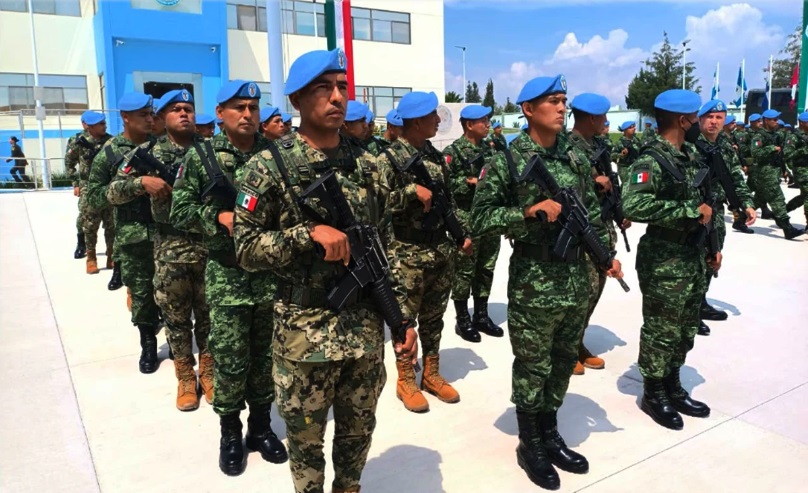 Alista Ejército primer contingente de tropas para misiones de paz de la ONU
