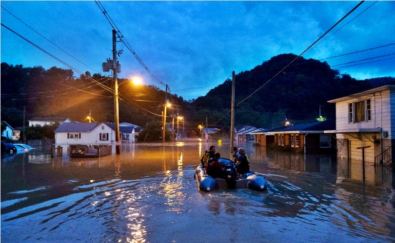 Se eleva a 25 la cifra de muertos por las inundaciones en Kentucky