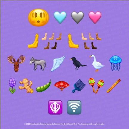 Llegarán 31 nuevos emojis a iOS y Android este 2022