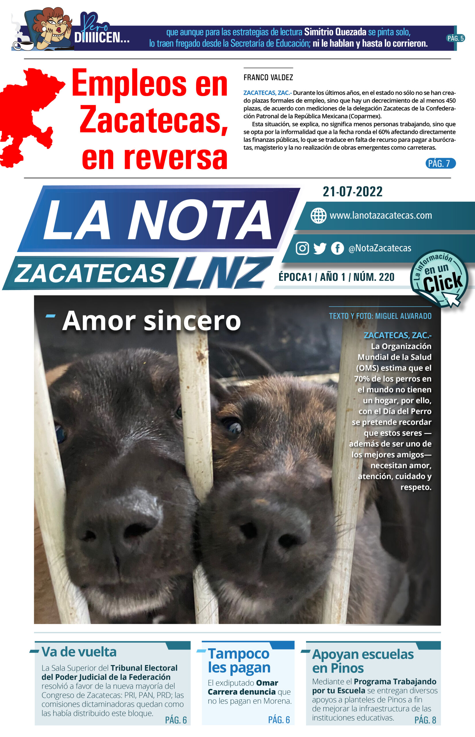 La Nota Zacatecas 21/07/22