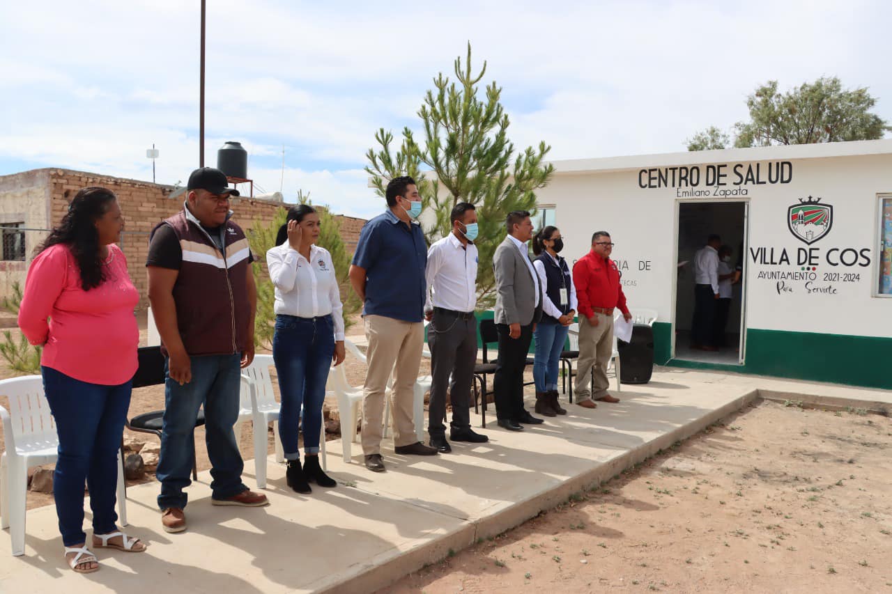 Remodelan Casa de Salud de la comunidad Emiliano Zapata