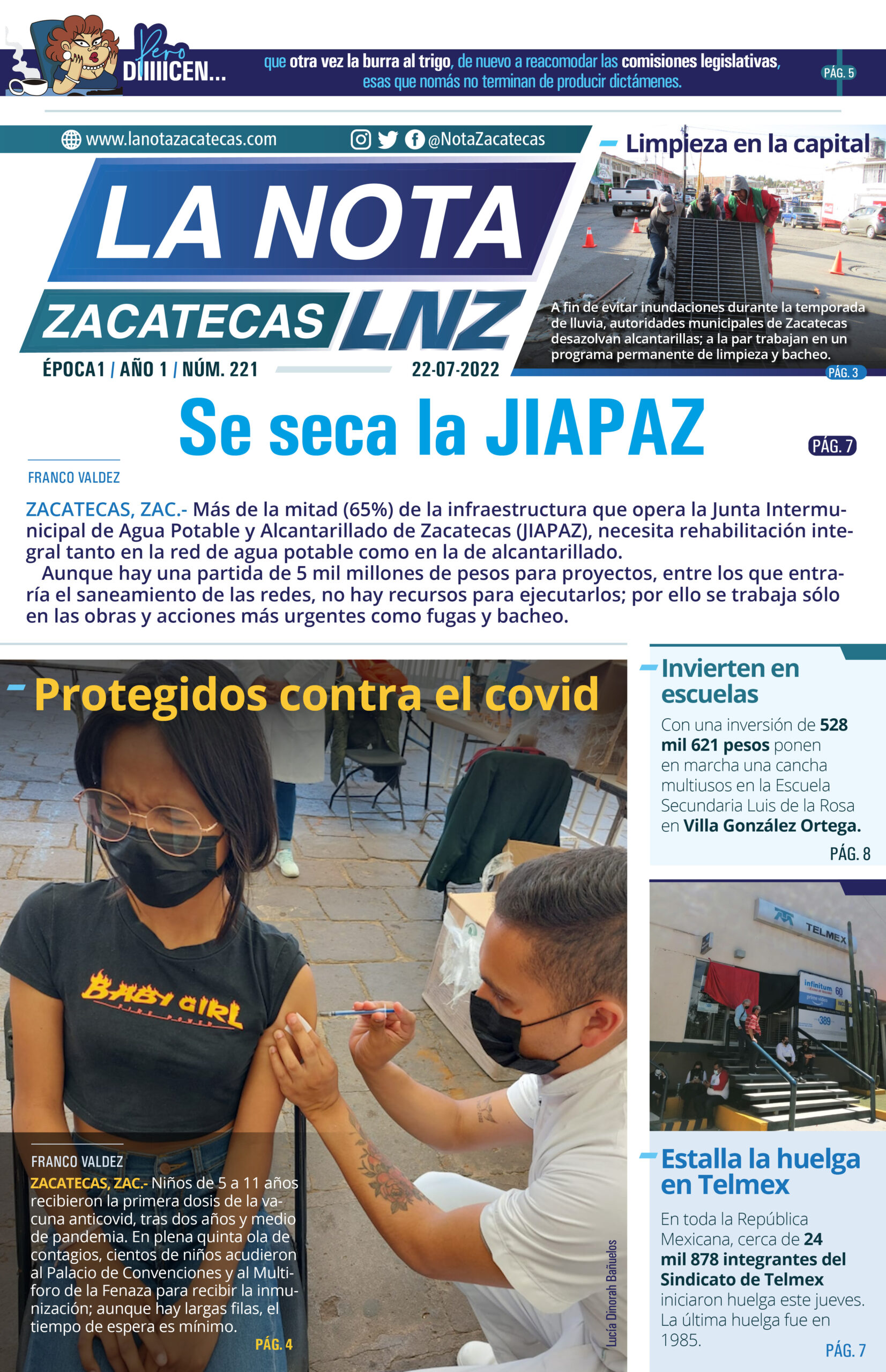 La Nota Zacatecas 22/07/22