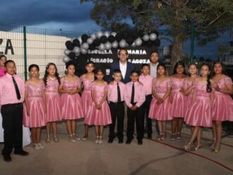 Apuesta Alan Murillo por la educación en Sombrerete