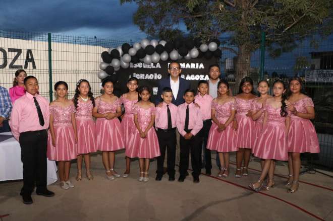 Apuesta Alan Murillo por la educación en Sombrerete