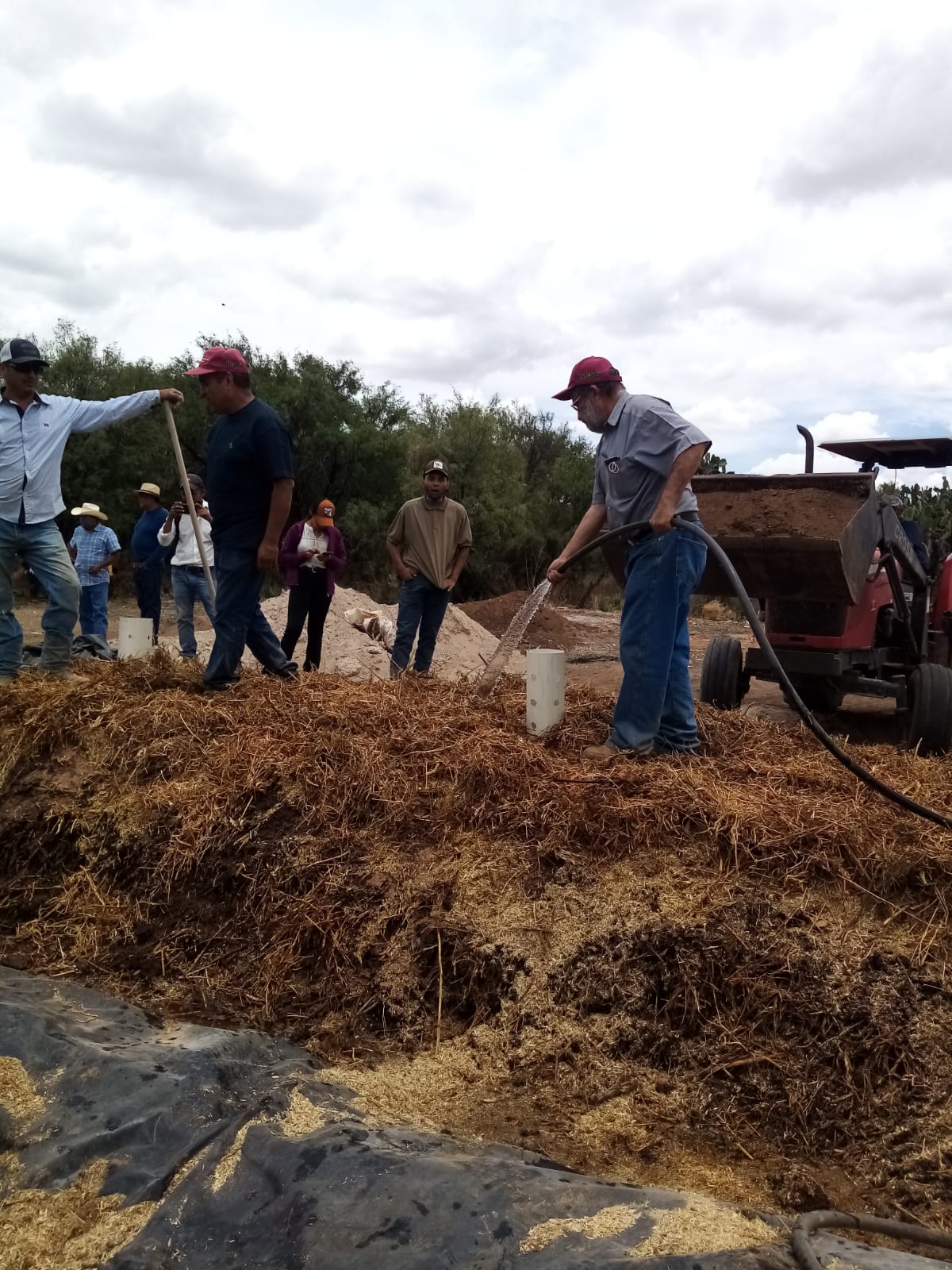Productores reciben taller en la fabricación de lombricompostas