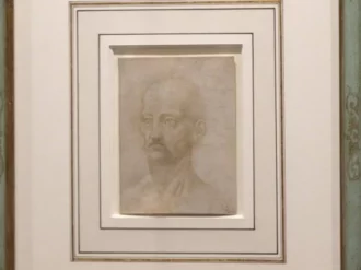 Boceto de un mural perdido de Leonardo da Vinci, en exposición en Polanco
