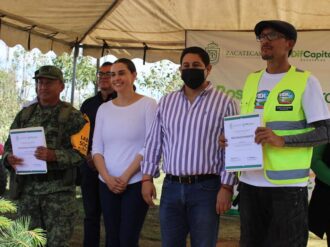 Con éxito, realizan la reforestación Bosque Respiro por Ti