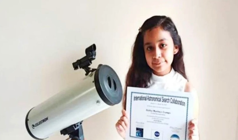 Niña mexicana descubre un asteroide