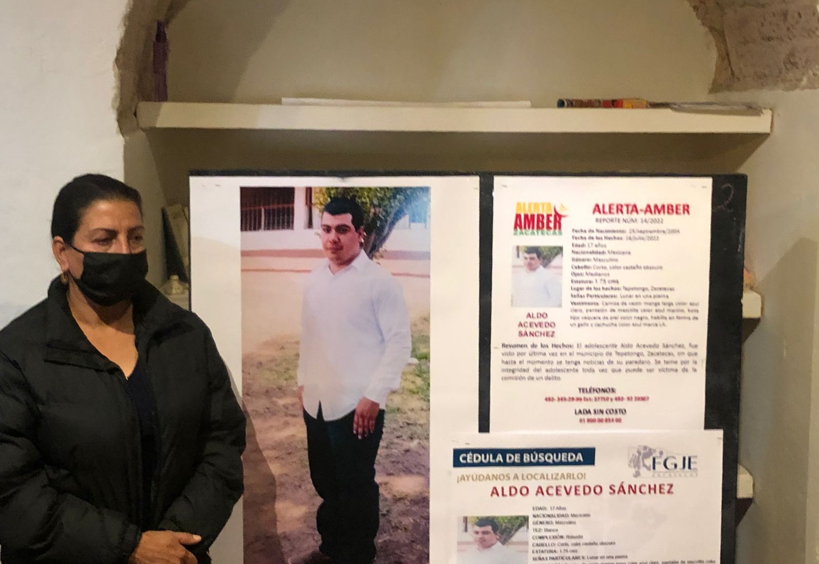 Piden ayuda para encontrar a su hijo