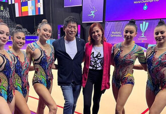 Conjunto de gimnasia rítmica finaliza en cuarto lugar en Rumania