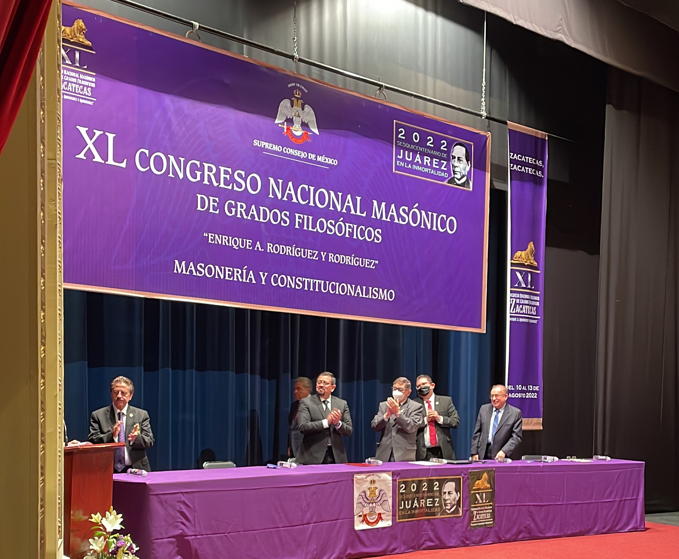 Analizan masones la situación actual del estado