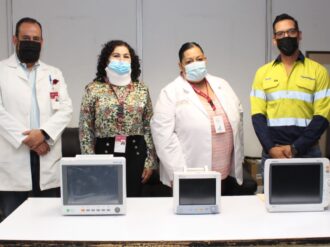 Dona Peñasquito equipo de monitoreo al ISSSTE