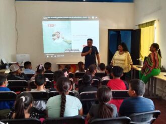 Conectan a niños con la naturaleza en cursos