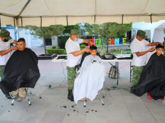 Sedena realiza labor social en Río Grande