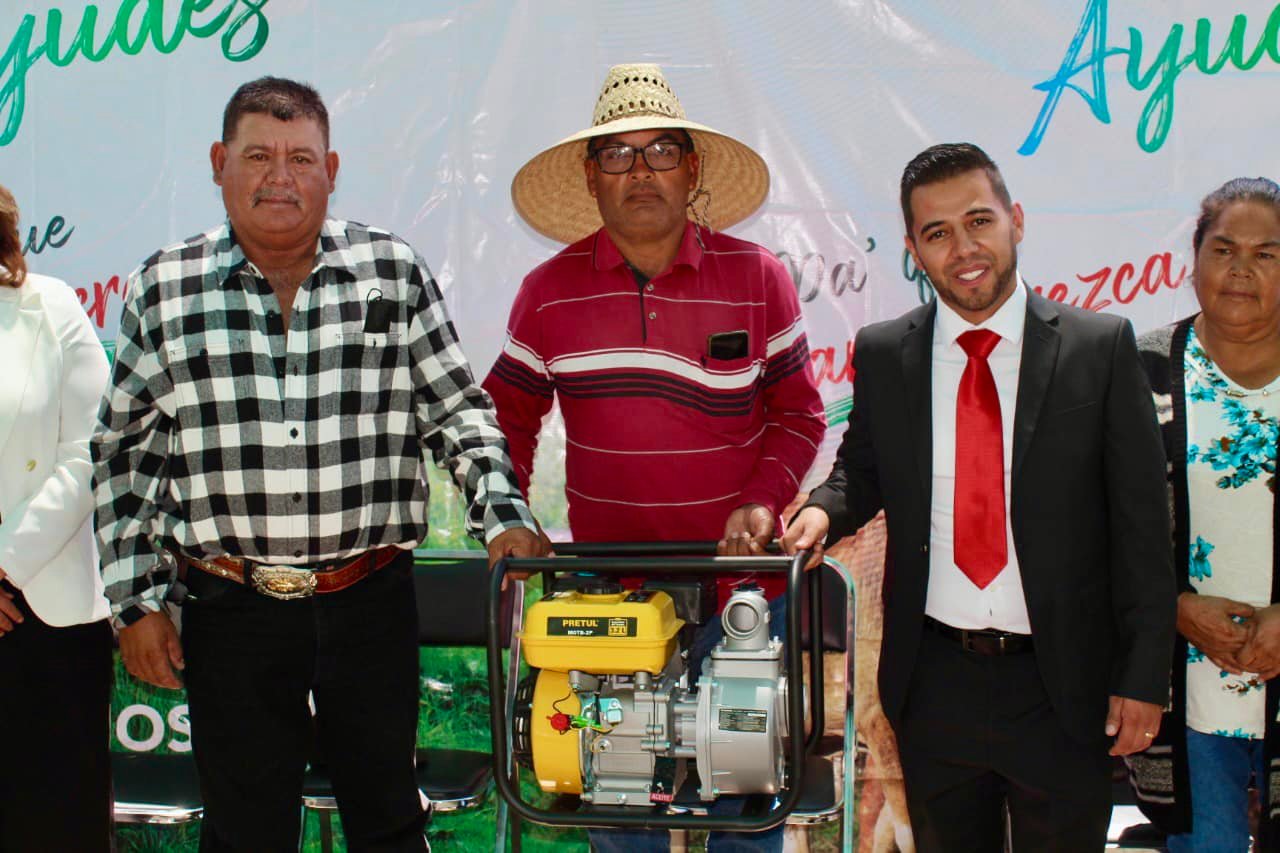 Beneficia Omar Téllez al campo
