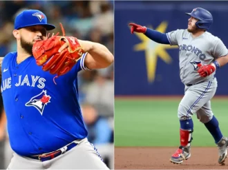 Lanzador de Toronto defiende al mexicano  Alejandro Kirk y es galardonado