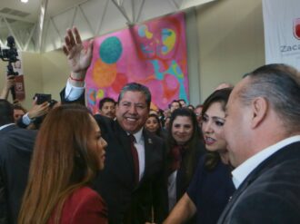 Rinde David Monreal su primer informe; reconoce recrudecimiento de la violencia